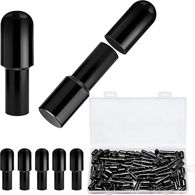 58 Pcs Shelf Pegs Pins, 5mm 1/4 Inch Dual Diameter Metal Shelf Support Pegs