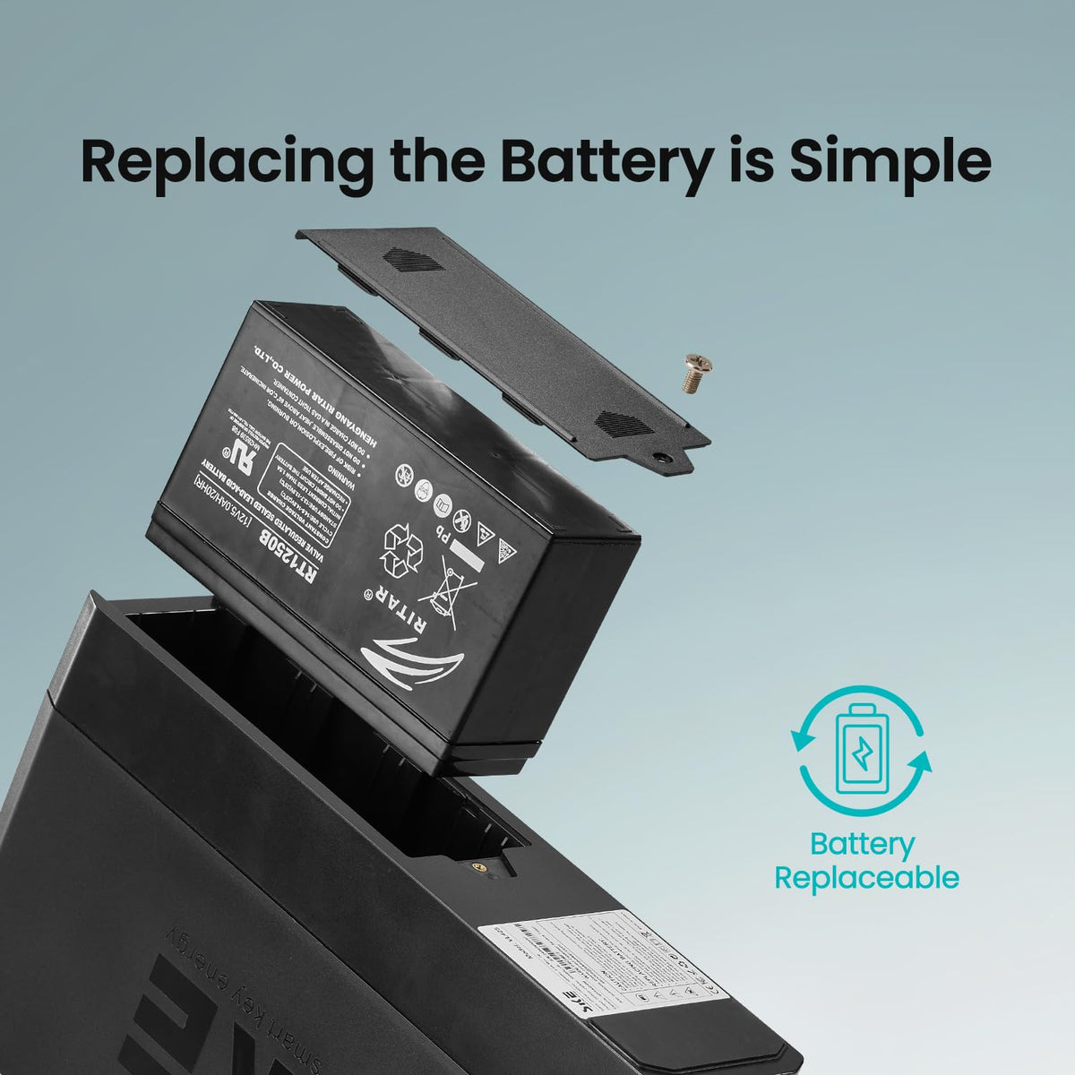 SKE SMART KEY ENERGY SKE 425VA/240W UPS Battery Backu Surge Protector for Computer UPS Battery Backup Uninterruptible Power Supply…, VL425