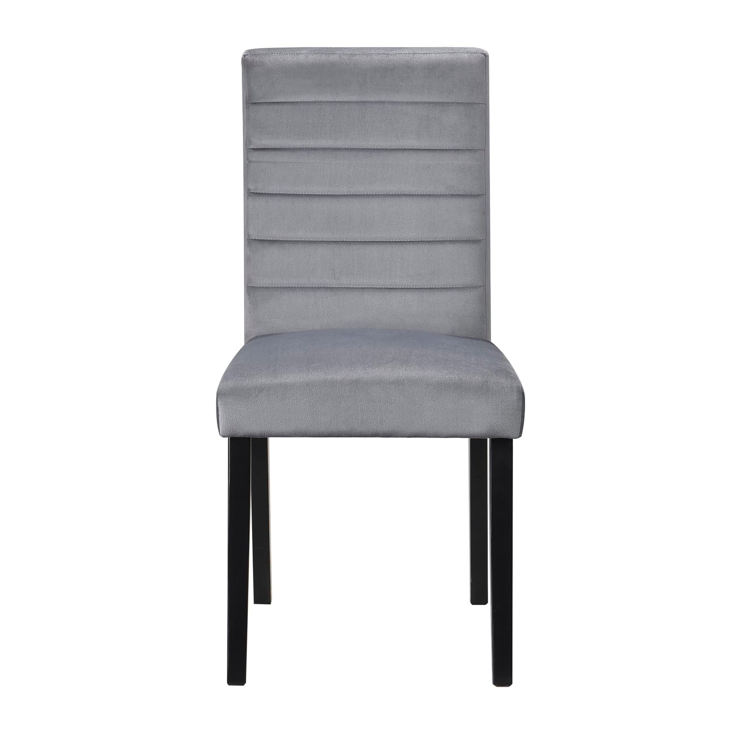 Lexicon Clover Dining Chair (Set of 2), Gray