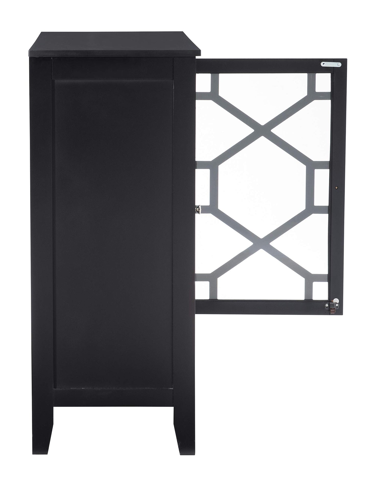 Linon Cabinet, Black