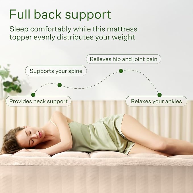 Niagara Sleep Solution Ultra Soft Queen Size Mattress Topper