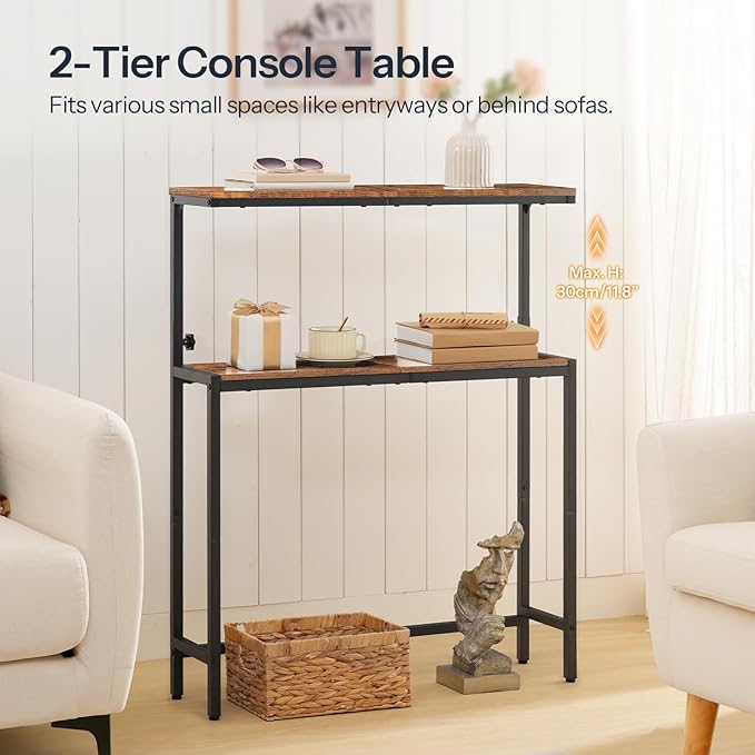 HOOBRO Narrow Console Table