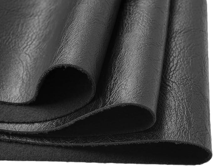 Wento Thick 2 Yard Faux Leather Fabric Soft Skin Grain PU Leather Fabric