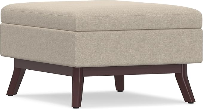 SIMPLIHOME Owen Coffee Table Storage Ottoman