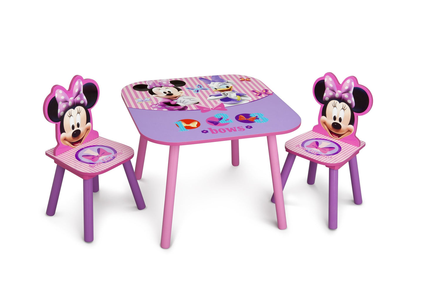 Delta Children Kids Table and Chair Set (2 Chairs Included) - Ideal for Arts & Crafts, Snack Time & Kids Easel and Play Station – Ideal for Arts & Crafts, Drawing