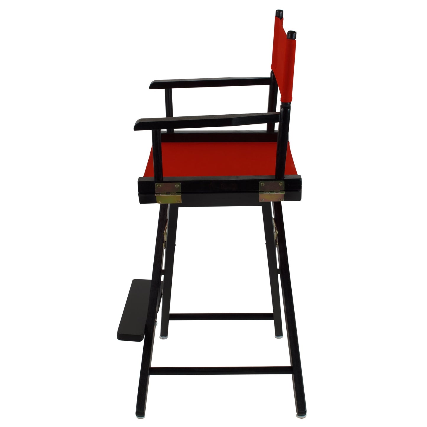 American Trails Extra-Wide Premium 24" Director's Chair Black Frame with Red Canvas, Counter Height