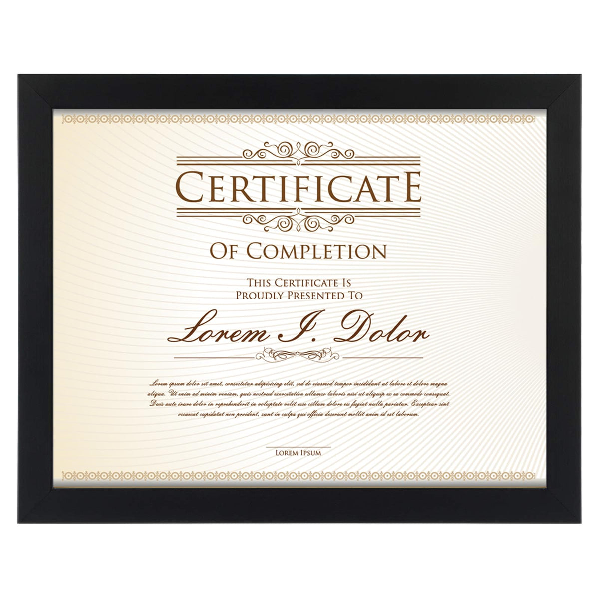 RUN HELIX 8.5x11 Picture Frame,Document Frame Certificate Frames Display Diplomas 8.5x11 Inch Standard Paper Frame with Stand Black Frame Wall and Tabletop Display
