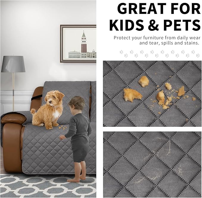Easy-Going Oversized Recliner Sofa Cover, Reversible Couch Cover