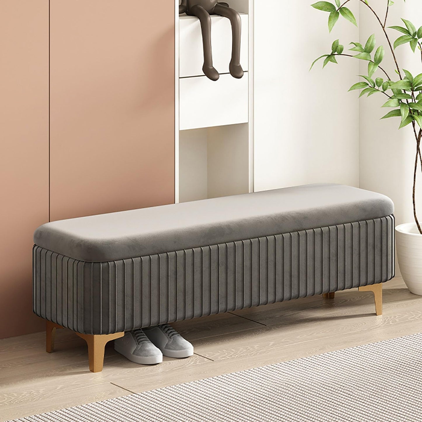 Benches Garden Bench Outdoor Patio Seating Backless Park Chair Lawn Path Slatted Seats,Velvet Storage Ottoman Bench for Bedroom Wooden Entryway Seat Square Pouf Footrest Stylish Hallway Stor