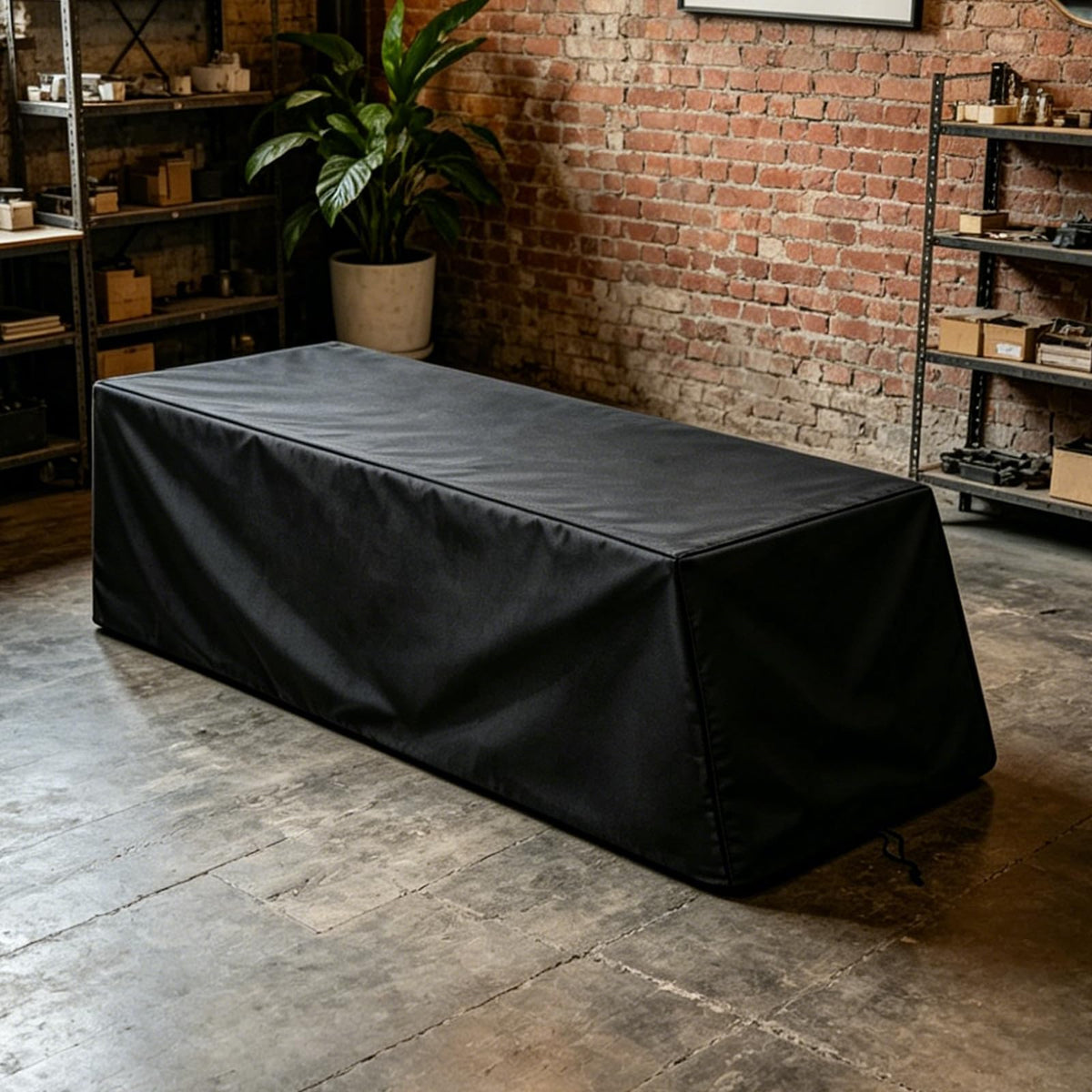 Weight Bench Cover Waterproof Heavy Duty Exercise Workout Bench Cover, Home Gym All-weather Protective Covers Fit for Sit-up Board Flat Lifting Benches and Fitness Equipment (52'' L x 60'' W x 21'' H)
