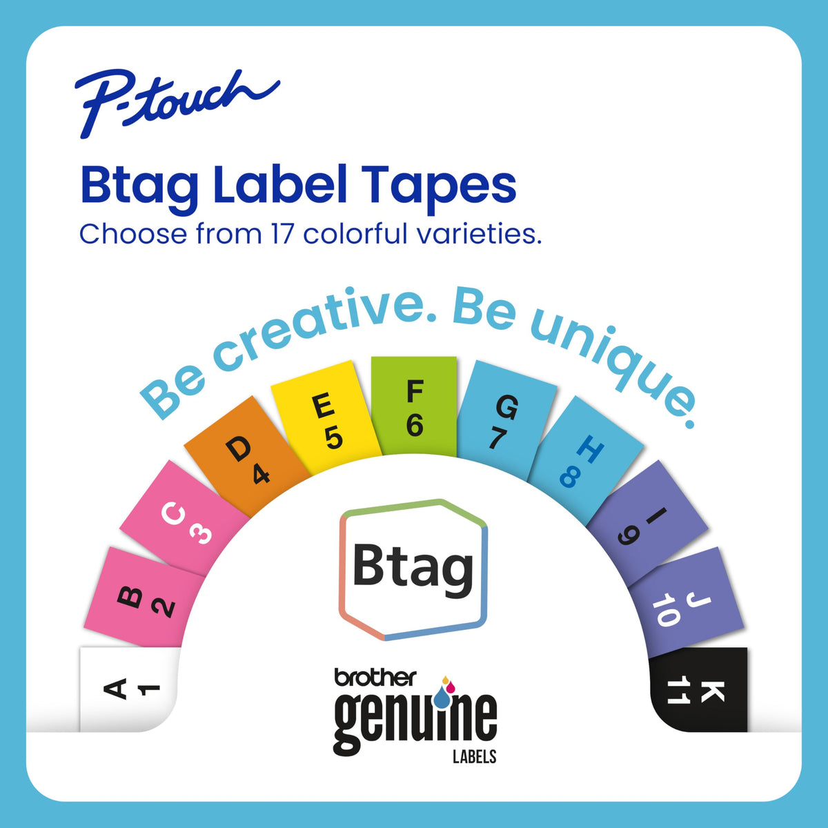 Brother P-Touch -N25BTV3 Personal Connected Label Maker, Bluetooth (Bundle), Design&Print2 app, Portable, Handheld, 3 Sample Label Tapes Included, Prints with Btag½â€ (12mm) Wide Tapes