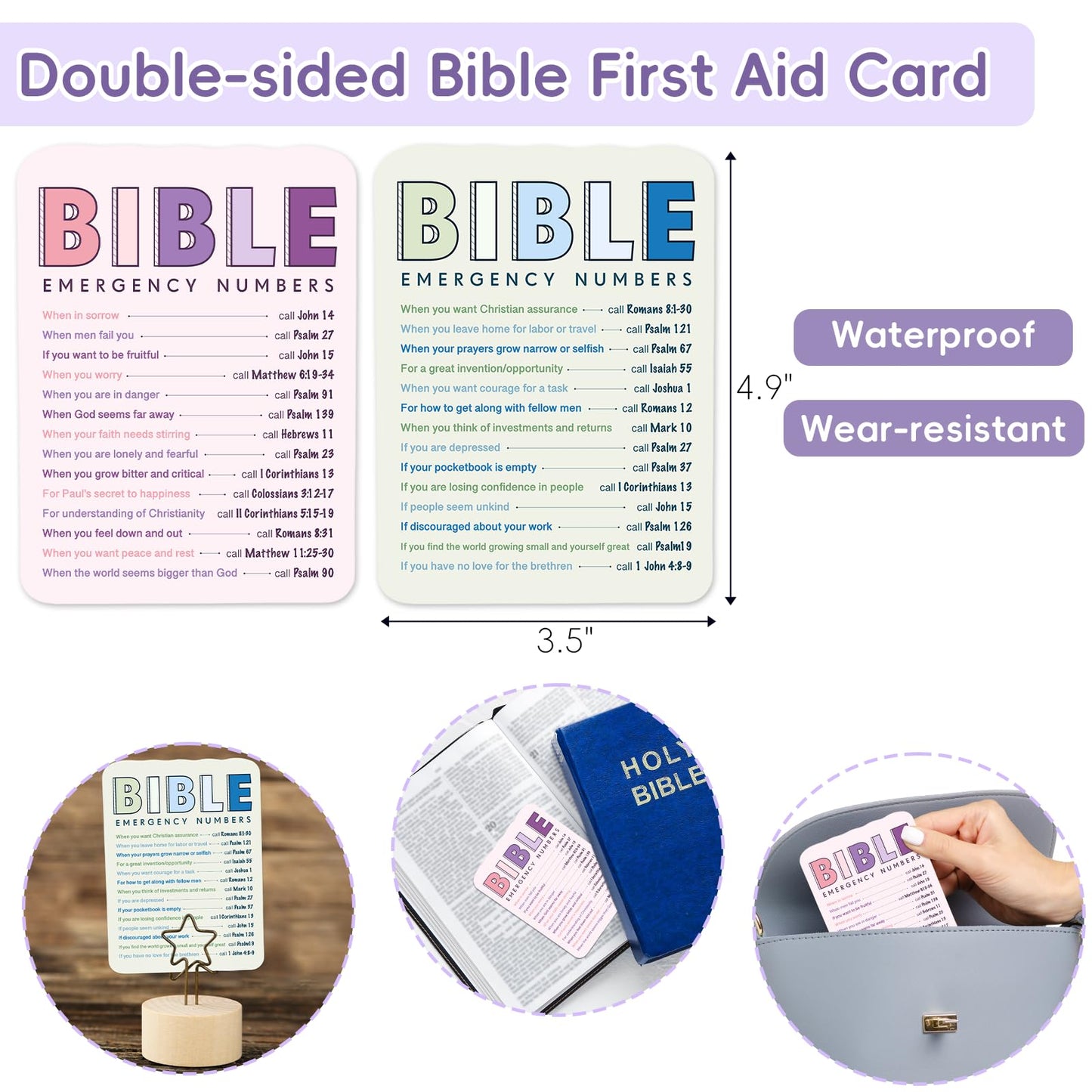 XKDOUS Bible Study Supplies Journaling Kit for Women, Bible Study Kit, 12 Pastel Highlighters and 12 Pens No Bleed, 75 Laminated Tabs, Prayer Journal Pencil Case and More, Purple