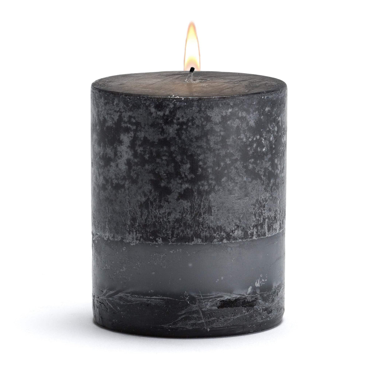 3x3 Scented Pillar Candle – Black Bamboo, Modern Spa-Inspired Fragrance, Clean Burn Decorative Pillar Candle for Home Décor, Relaxation & Gifting