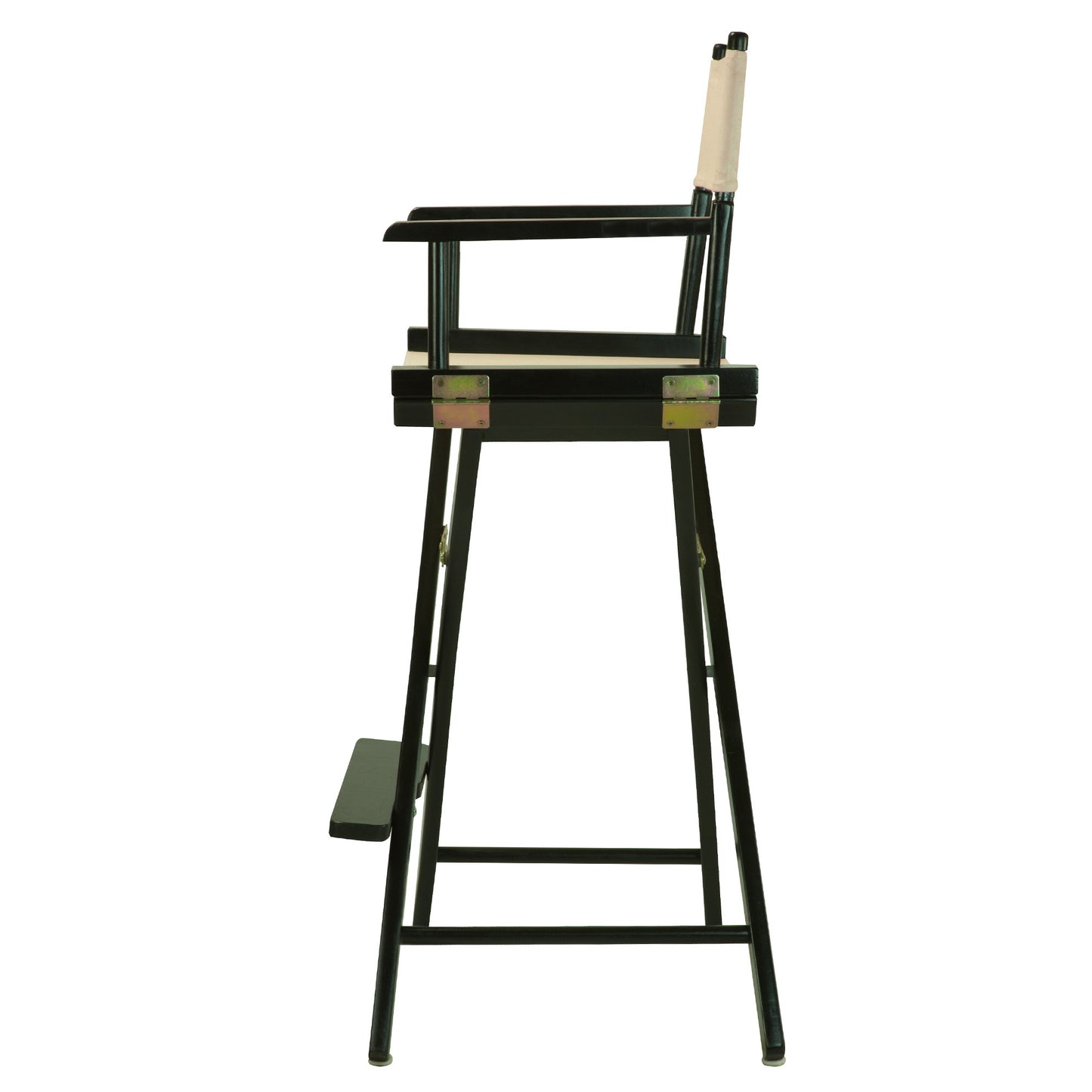 Casual Home 30" Director's Chair Black Frame-with Wheat Canvas, Bar Height