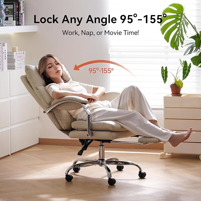 LEAGOO Massage Heated Office Chairs
