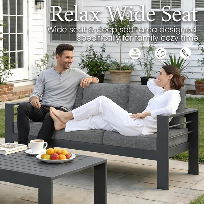 LayinSun Aluminum Furniture Set