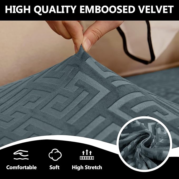 UNBBRRL Stretch Couch Seat Cushion Cover