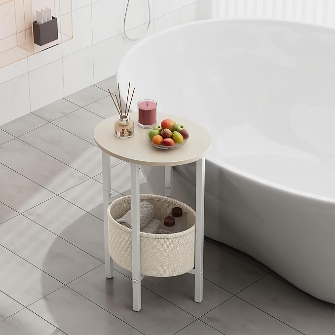 Vagusicc Side Table, Round End Table
