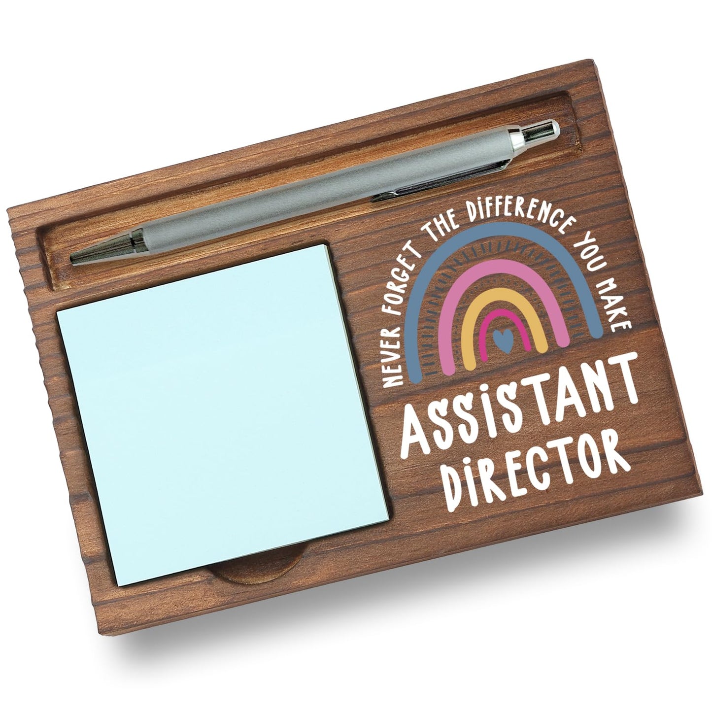 Assistant Director Gifts Sticky Note Holder, Thank You Gift for School Assistant Director, Program Coordinator Admin Leader, Education Appreciation Week, Graduation or Holiday Recognition PB025