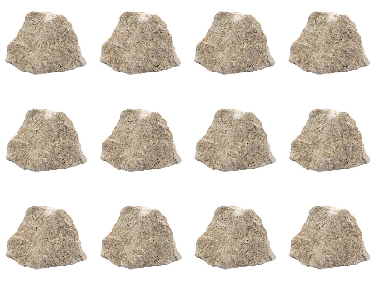 EISCO - 12PK Raw Travertine, Sedimentary Rock Specimens - Approx. 1" - Geologist Selected & Hand Processed - Great for Science Classrooms - Class Pack