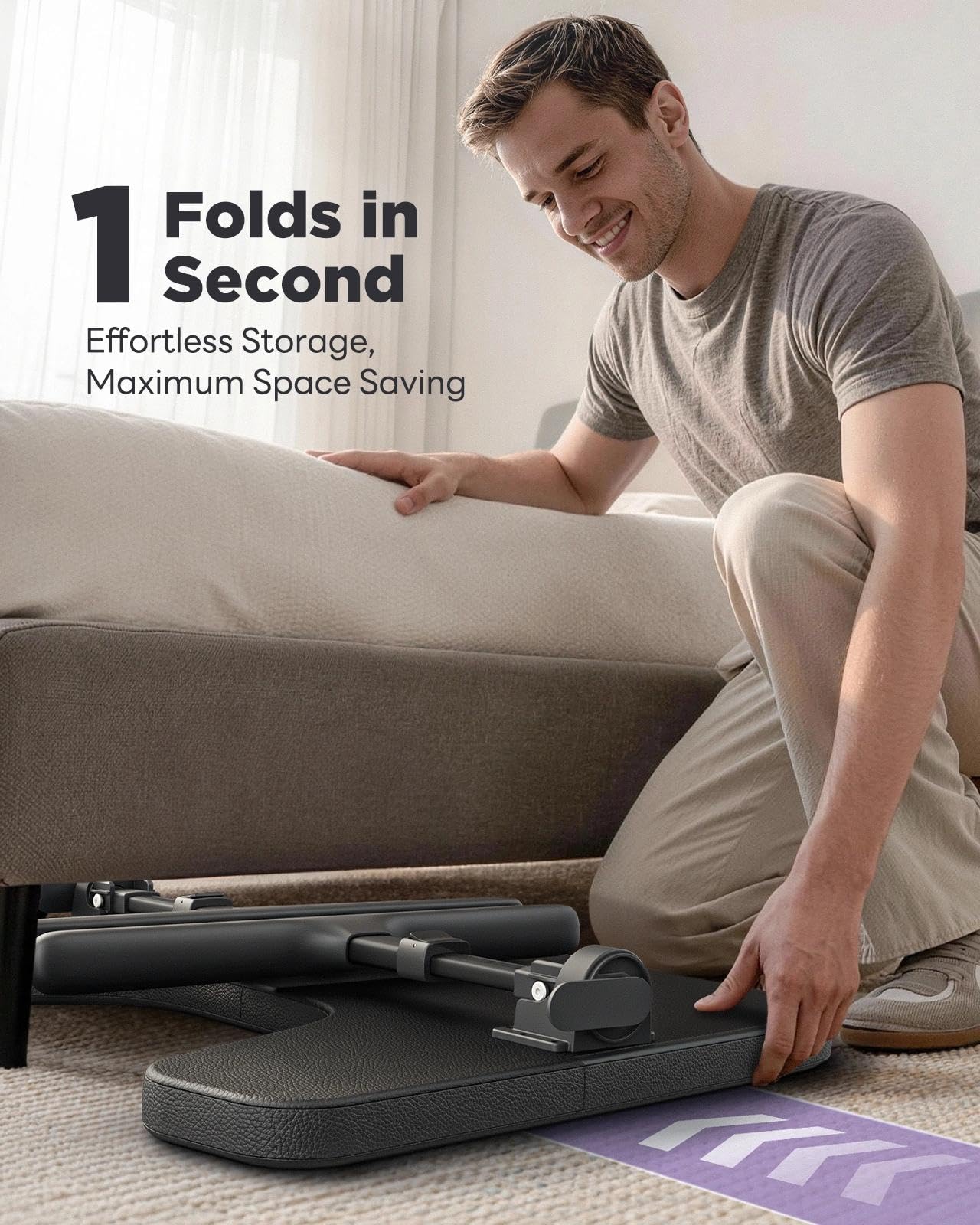 SAIJI Laptop Lap Desk for Bed & Couch, Adjustable Height & Angle Bed Desk with Soft Armrest for Adults, Ergo Curve Folding Bed Table for Working, Reading and Gaming, Laptop Desk for Bed (Black)