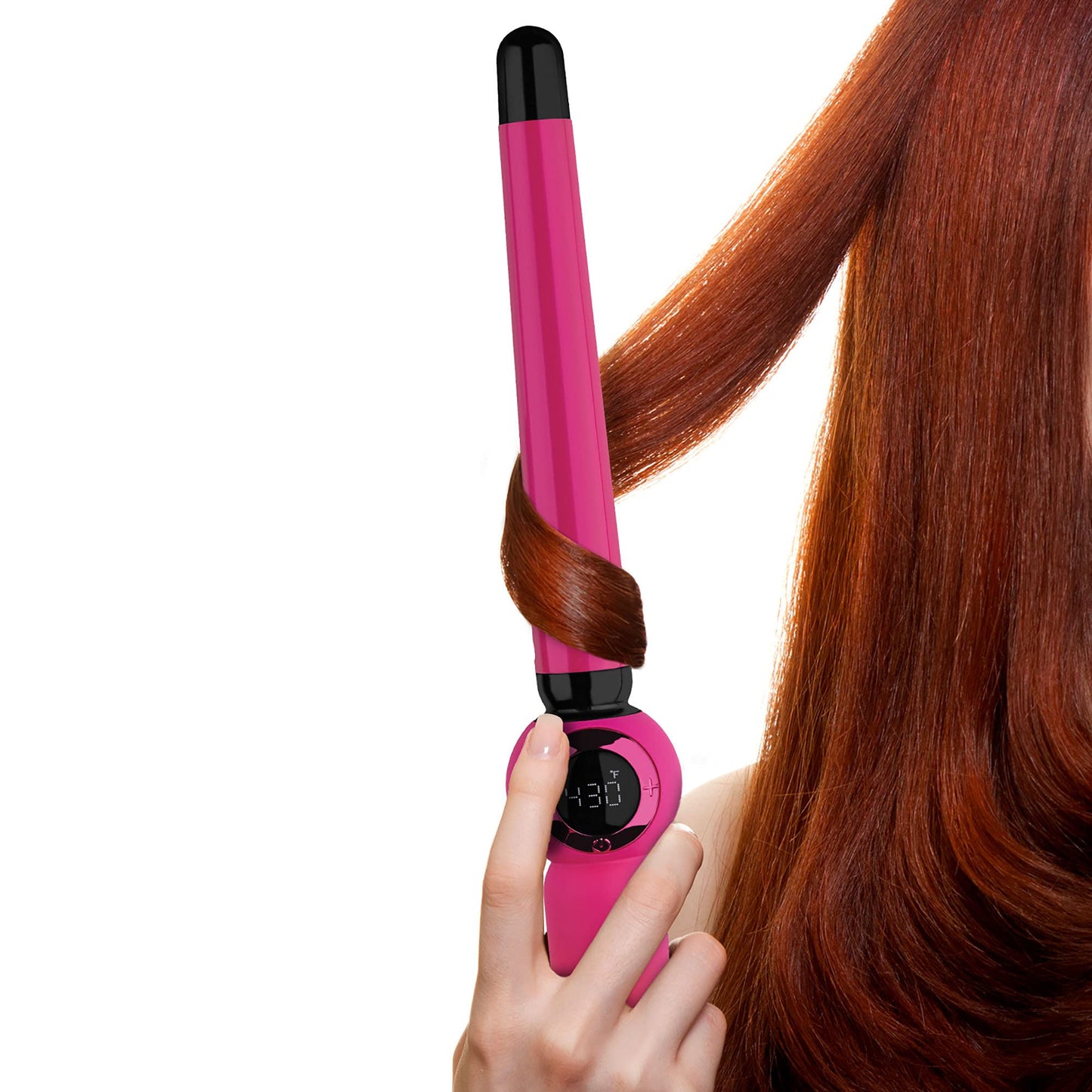 Bed Head Rock N' Waver Digital Tapered Curling Wand | Natural-Looking, Textured Waves, (3/4-1 in)