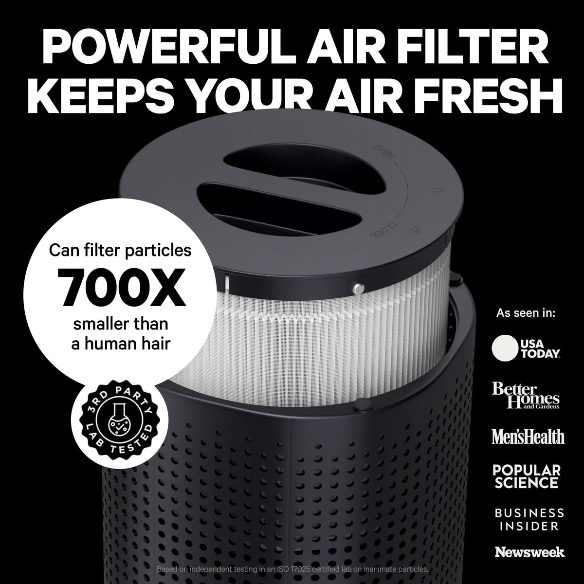 PuroAir 240 HEPA Air Purifiers for Home Large Rooms - Covers Up to 1,000 Sq Ft - Filters Up to 99.9% of Pollutants, Smoke, Pollen, Dust - Quiet HEPA Air Filter - Air Purifiers for Bedroom