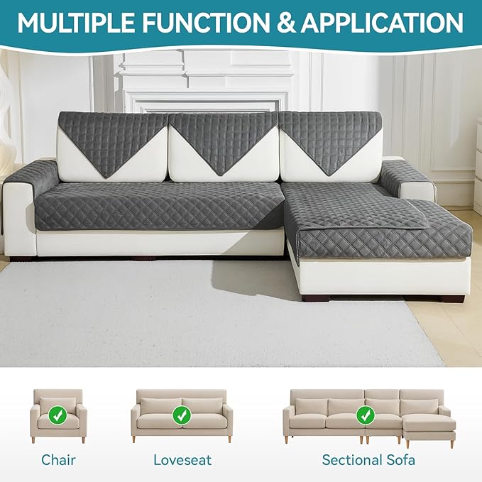 Deep Dream Backrest Couch Cover, Sectional Couch Covers, Sofa Covers