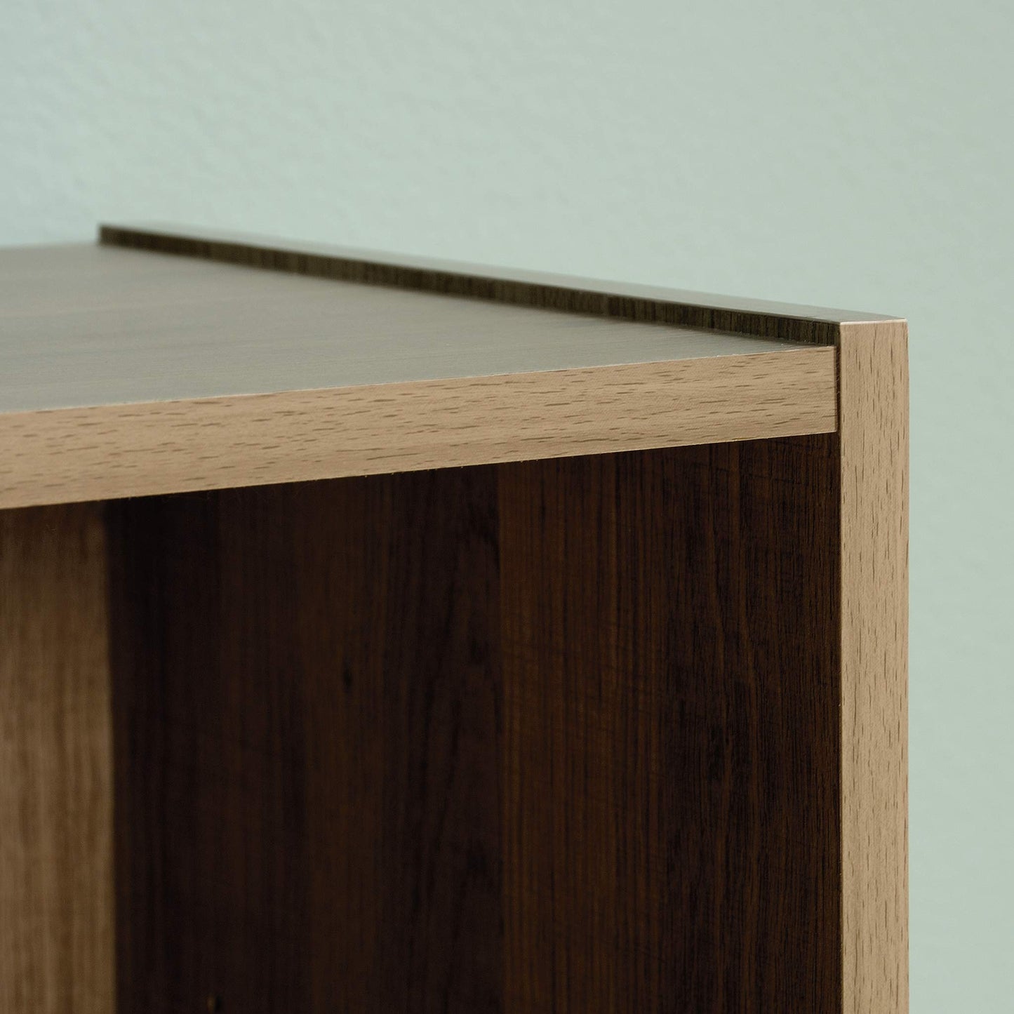 Sauder Beginnings 3-Shelf Bookcase, Bookshelf with Adjustable Storage Shelves, in Summer Oak