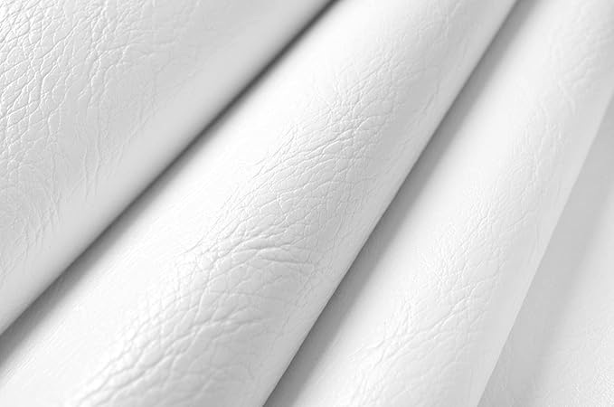 Wento Thick Half Yard Faux Leather Fabric Soft Skin Grain PU Leather Fabric