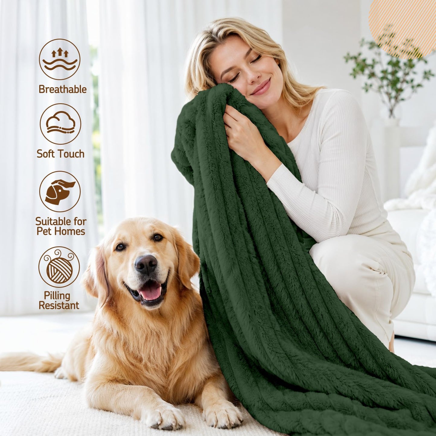 MeMoreCool Convertible Sofa Bed, Folding Floor Couch Bed Queen, Pull Out Sleeper Couch with Pillows, Fold Out Futon Sofa for Bedroom Living Room Small Space, Corduroy Green