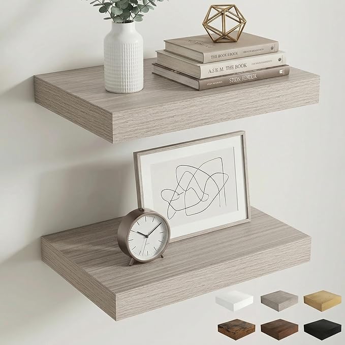 Dreamland Grey Floating Shelves