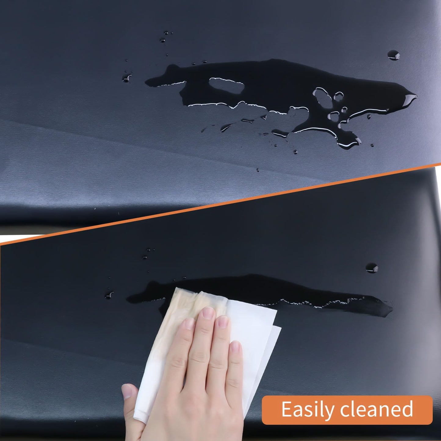 Umedol 3D Anti-Collision Wall Padding for Kids, Black Peel and Stick headboard Panels, Self-Adhesive Headboard Panels for Wall, Bedroom/Living Room Upholstered Wall Panel(6 Pack -11.8" x 11.8")