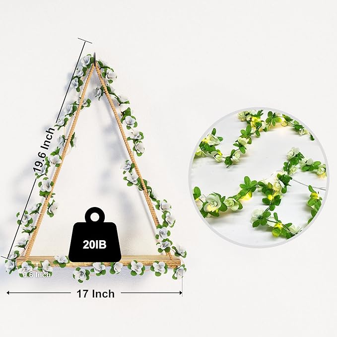 Artificial White Flower Garland