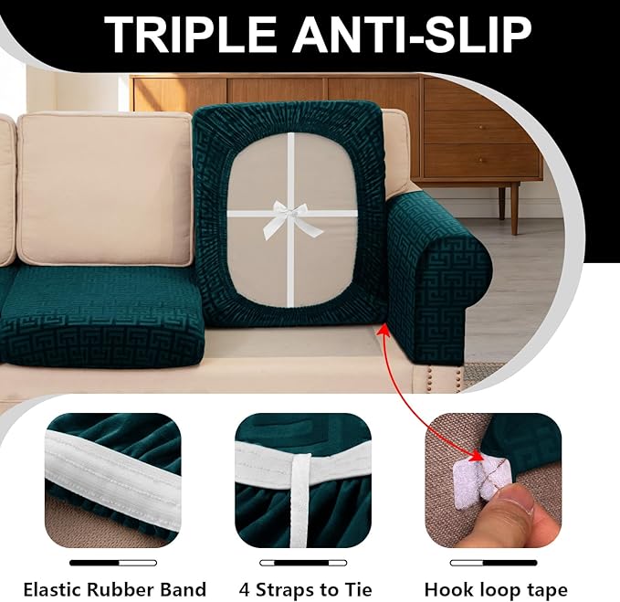 UNBBRRL Stretch Couch Cushion Cover