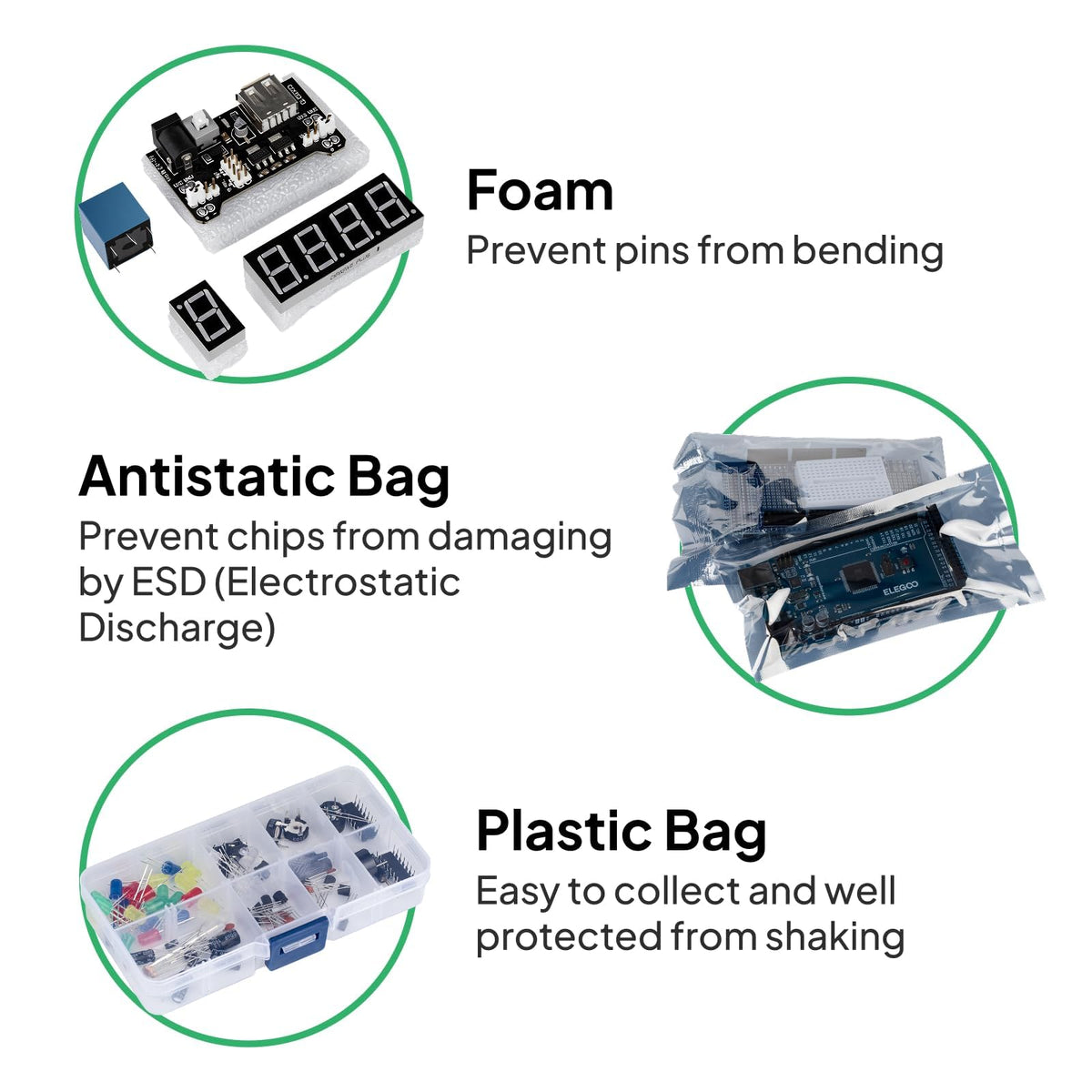 ELEGOO Mega R3 Project The Most Complete Ultimate Starter Kit with Tutorial Compatible with Arduino IDE