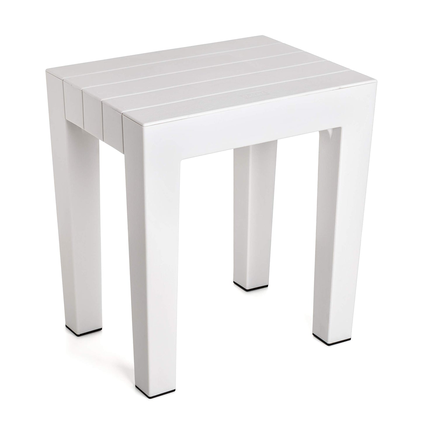 Tatay Lombok Stool, White