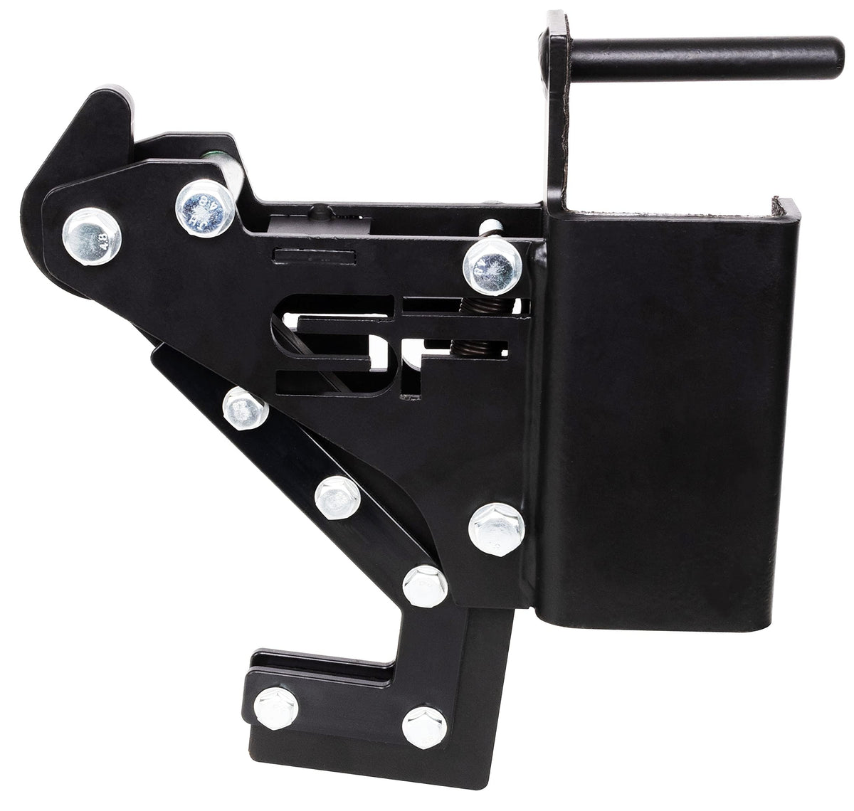 Fitvids Power Rack Barbell J-Hooks Attachments -Heavy Duty Barbell Holders Compatible with 3x3 Power Racks for Home Gym – Sports Training – Monolift Attachments – Black