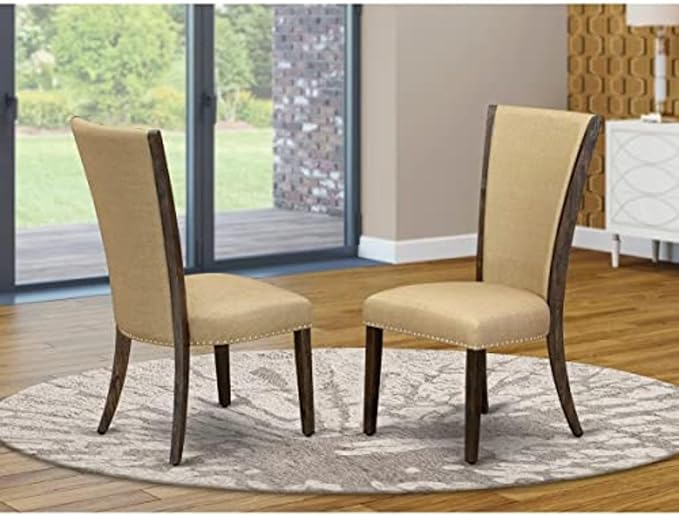 East West Furniture VEP7T03 Verona Parson Dining Chairs