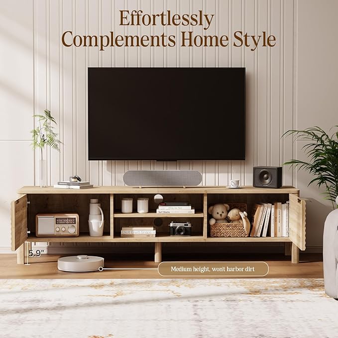 IKALIFE TV Stand for Living Room