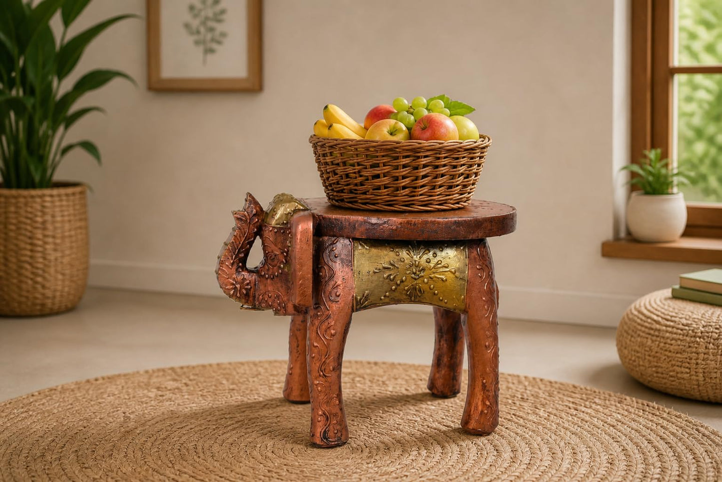 More Buying Choices for JGARTS Wooden Wood Elephant Stool Handicraft Gift Foot Stool Step Stool 7.5" Souvenir