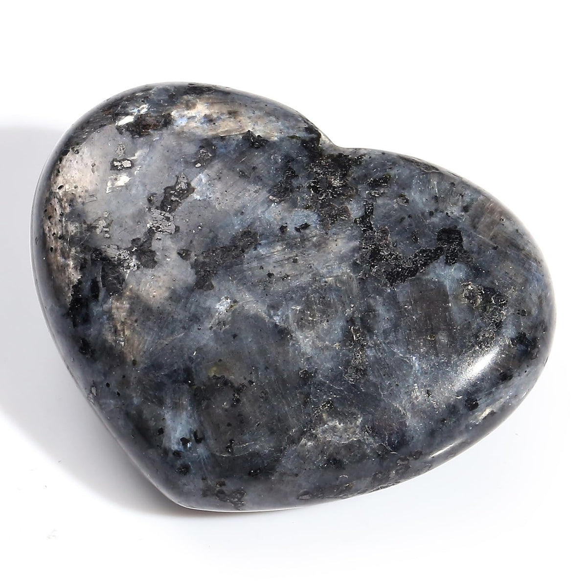 MAIBAOTA 45 mm Moonstone Crystals Large Heart Stone Healing Crystals Natural Crystal Heart Reiki Gemstone Polished Heart Shaped Rocks Meditation Mothers Day Crystal Gifts for Mom Her