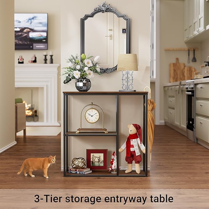 WOHOMO Console Table, Small Entryway Table