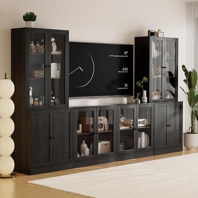 TUSY 71" TV Stand Storage Set