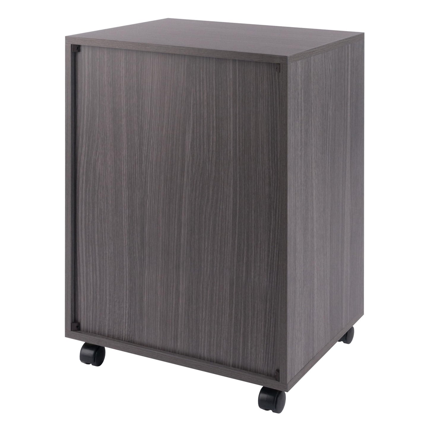 Winsome Halifax Mobile Storage Cabinet with Doors & Drawers, Stylish & Functional Home Storage Cabinet for Filing, Kitchen Organization, Moveable Furniture for Office, Dorms, Apartments