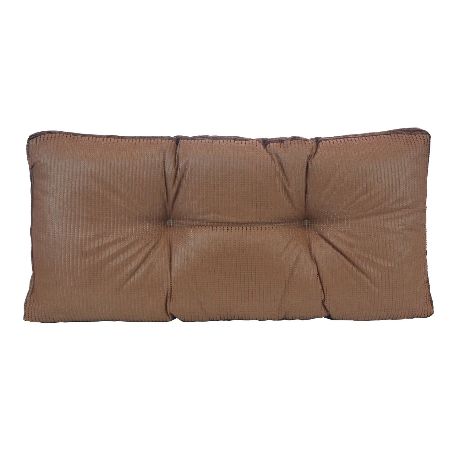 Klear Vu The Gripper Non-Slip Tufted Bench Cushion for Indoor Furniture, Assembled in USA, Entryway Storage, Bay Window, Corner Nook or Piano Seat, 30 Inches, Chenille Chocolate