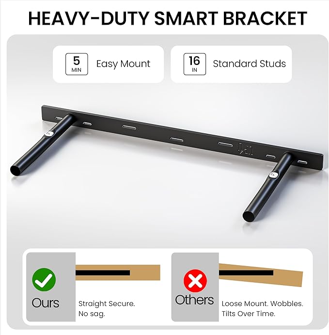 Fun Memories 67 Inch Fireplace Mantel Shelf, Deep Floating Shelves