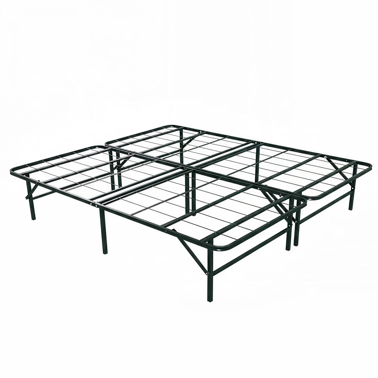 Big Sky Sleep CO. IdealFrame Full - High-Rise Platform Bed Frame - Metal, No Box Spring