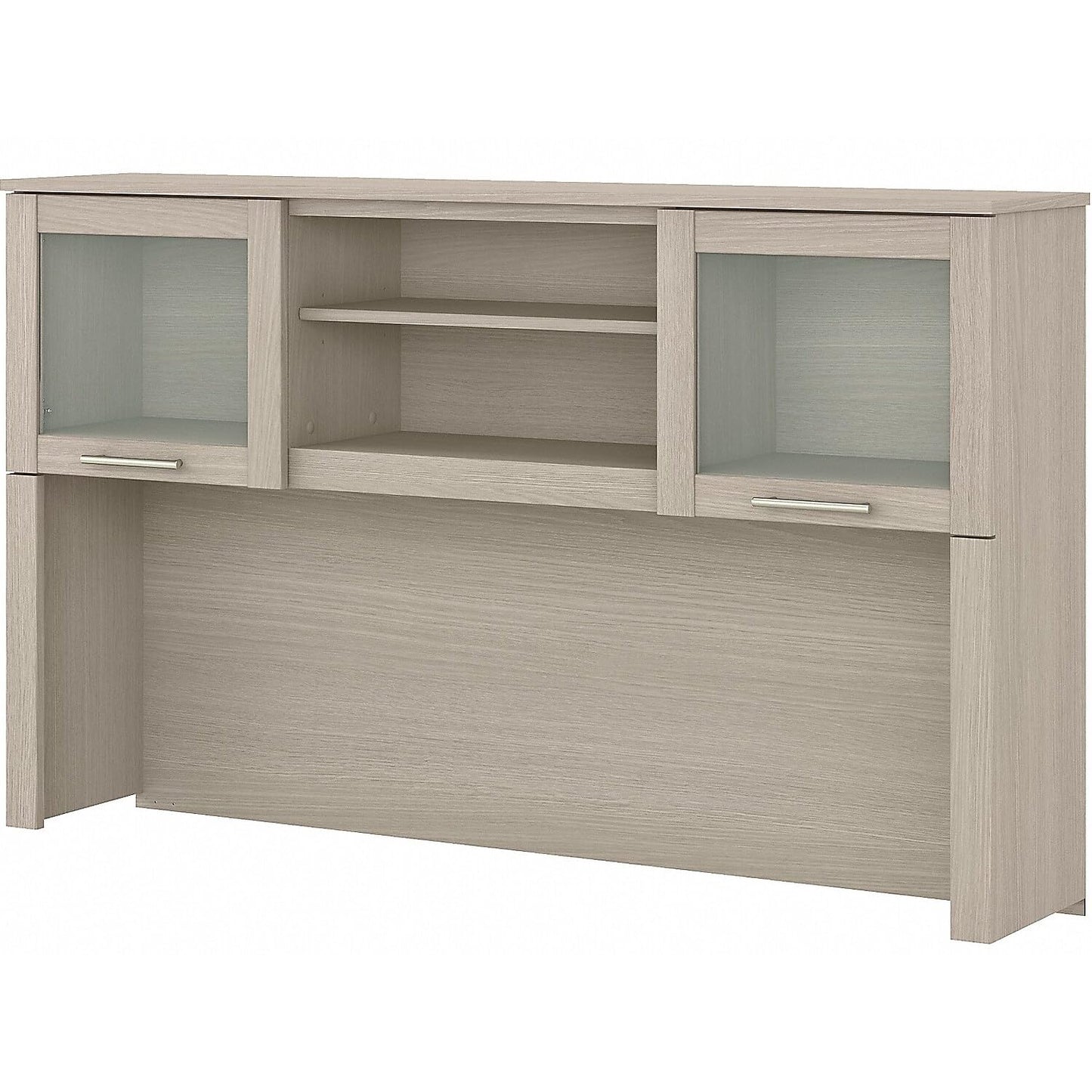 Bush Home Somerset 60W Desk Hutch in Sand Oak
