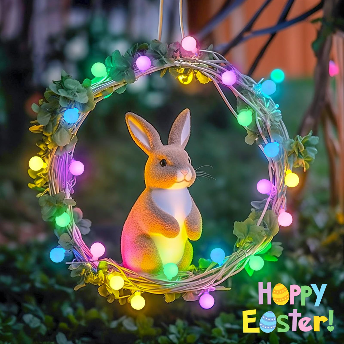 JMEXSUSS 100 LED Connectable Easter Lights String Indoor, 33 ft Globe String Lights Plug in with Remote, 8 Modes Timer Pastel Christmas Light Outdoor for Bedroom Tree Room Party Easter Decoration